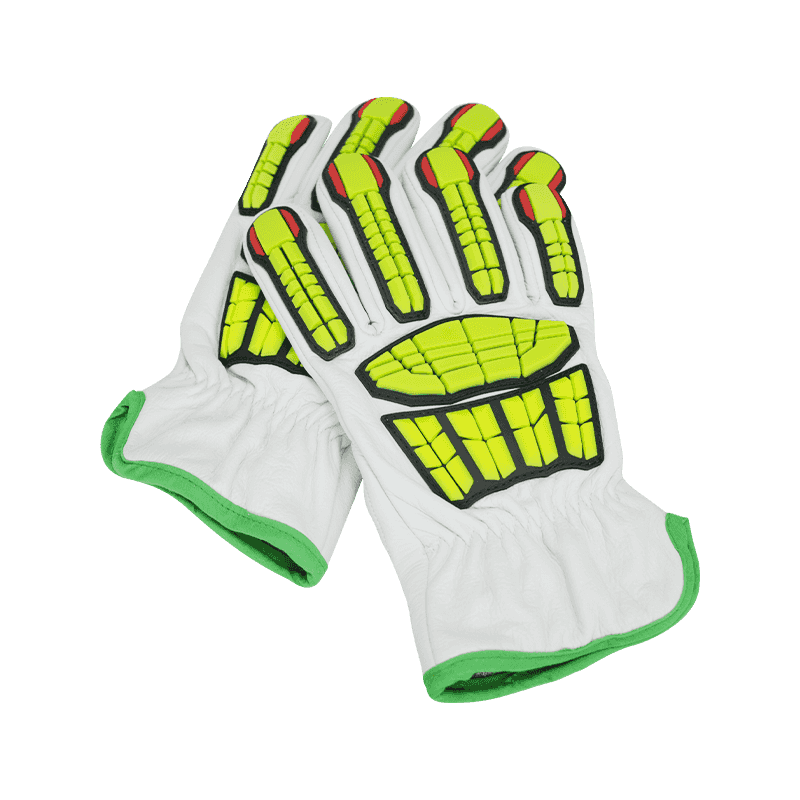 Anti-impact Cut-resistant Cowhide Leather Gloves