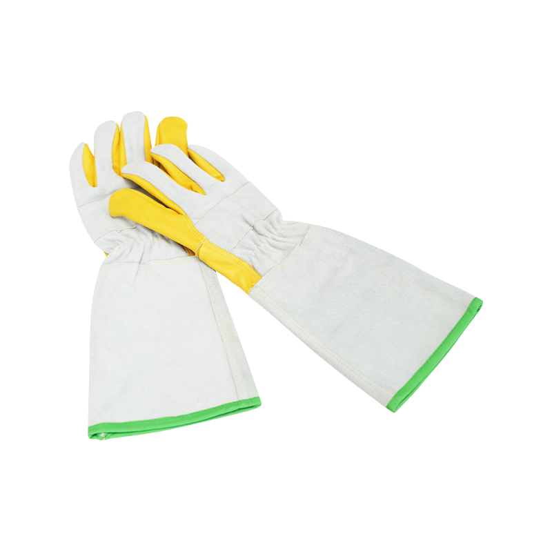 Pinahabang Cowhide Leather Welding Gloves