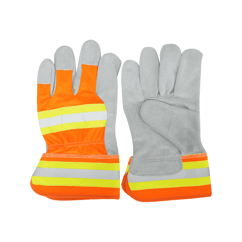 Cow Split Leather Work Gloves