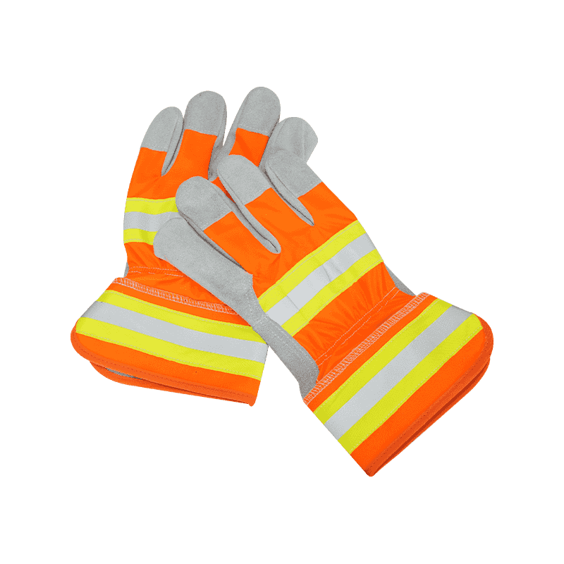 Cow Split Leather Work Gloves
