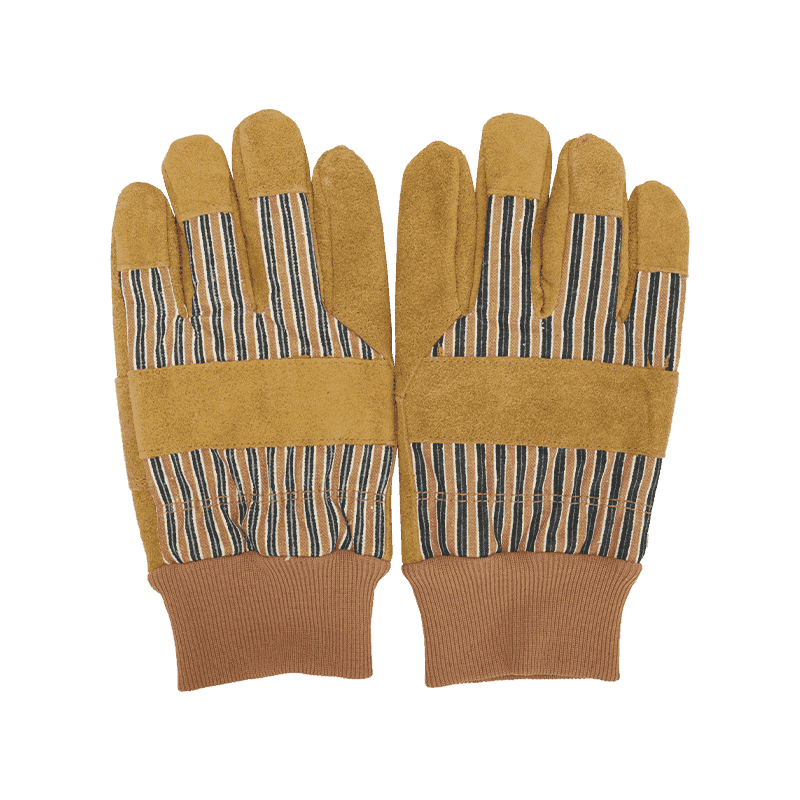 Cow Split Leather Work Gloves