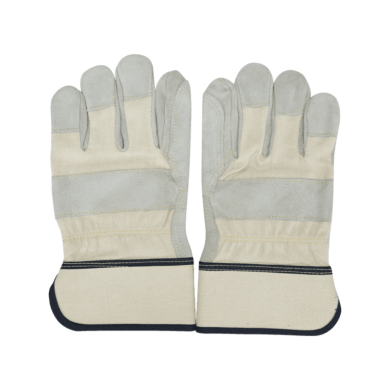 Cow Split Leather Work Gloves