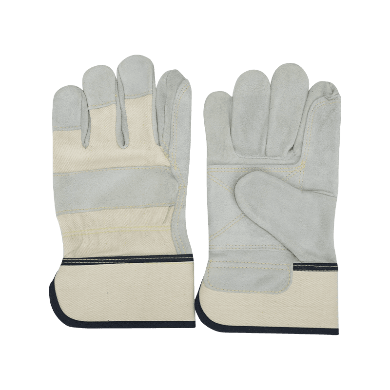 Cow Split Leather Work Gloves